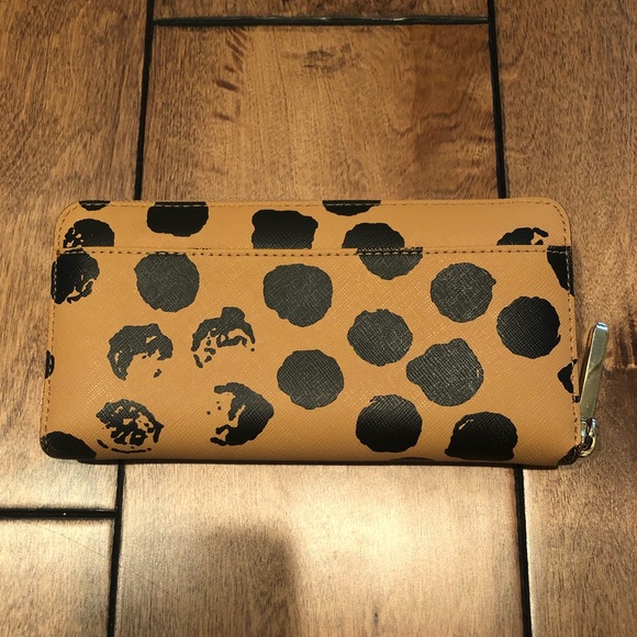 Rebecca Minkoff Dot Print Zip Wallet - Picture 2 of 8